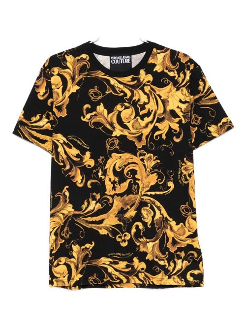 T-shirt uomo maniche corte Versace jeans Couture | 79GAH6S0JS515G89